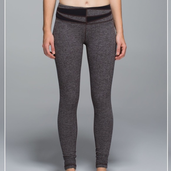 LULULEMON herringbone wunder under pant SIZE 4 - Picture 15 of 16